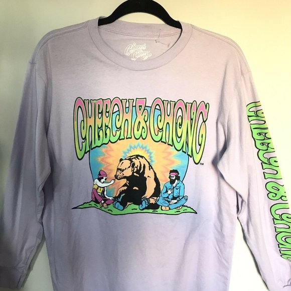 Cheech & Chong Pyschedelic T Shirt - Picture 1 of 5